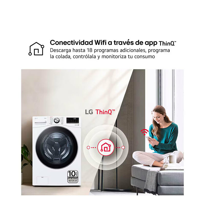 Lavadora LG F0P3CYV2W 20Kg (8)
