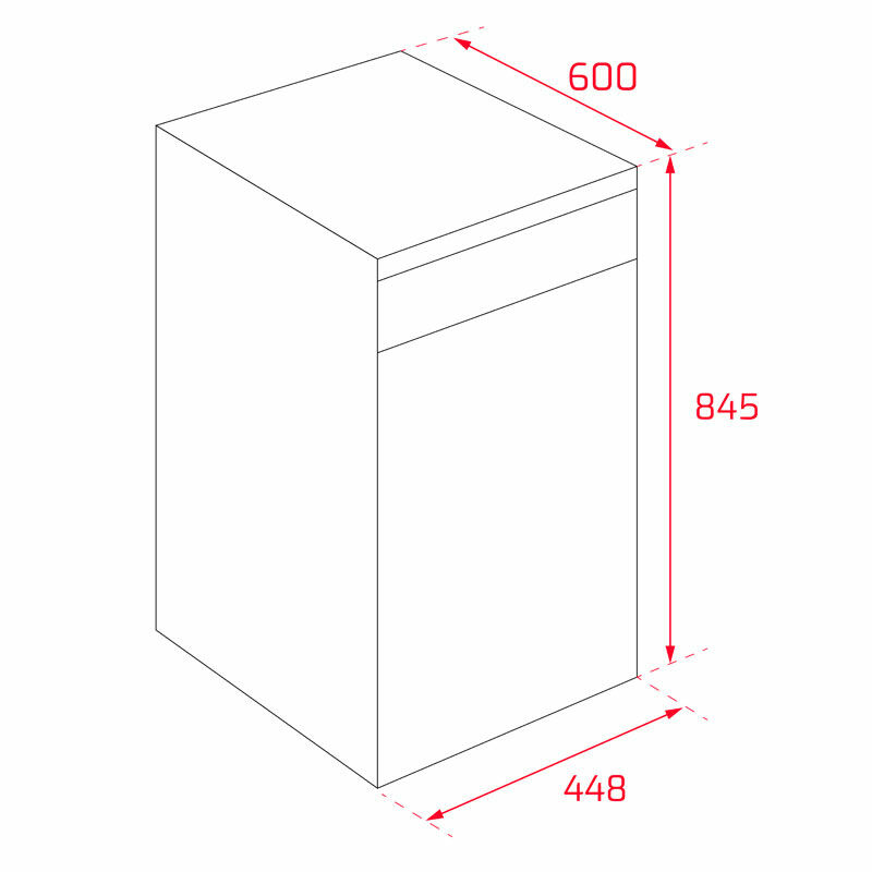 Lavavajillas Teka DFS24610 45 cm (1)