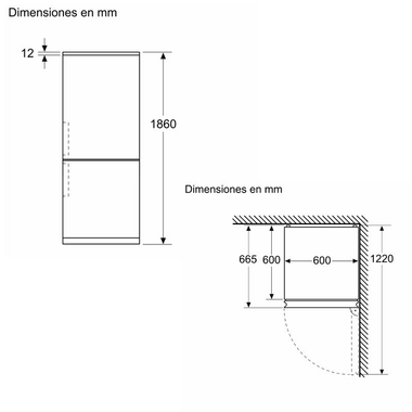 Frigorífico Combi Siemens KG36N2WCF Blanco (1)