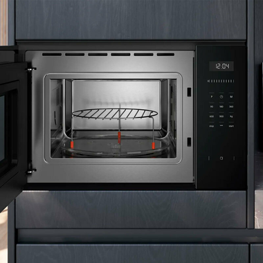 Microondas integrable Siemens BE555LMB1 Cristal Negro (2)
