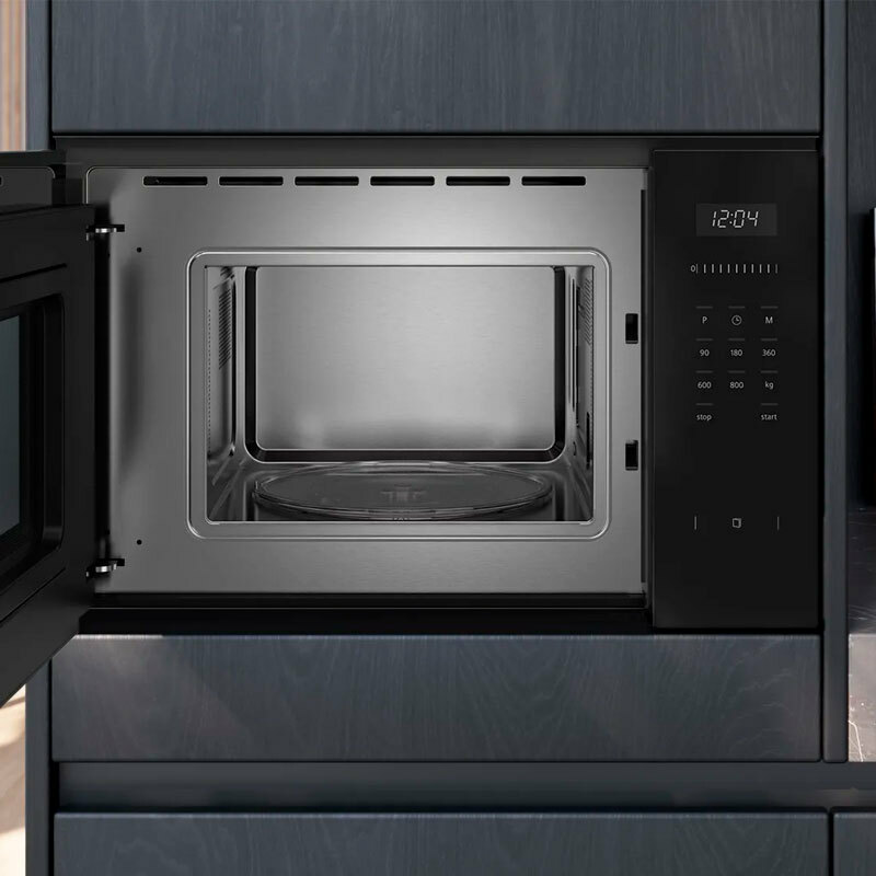 Microondas integrable Siemens BF525LMB1 Cristal Negro (2)