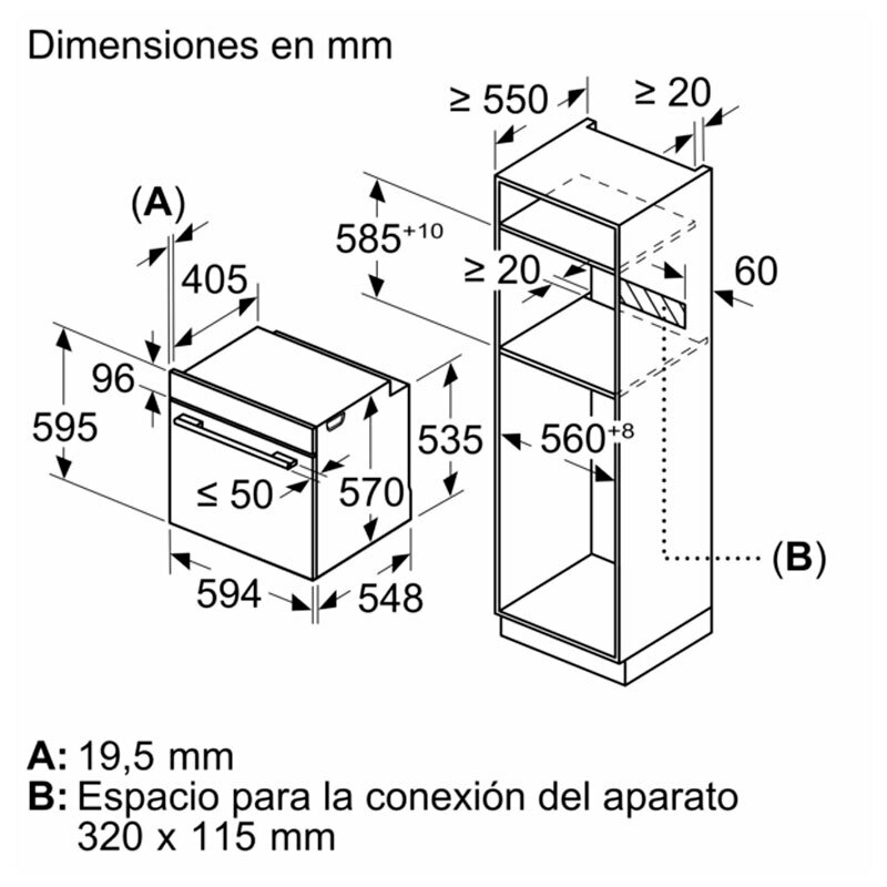 Horno Balay 3HA4821G3 Grafito (1)