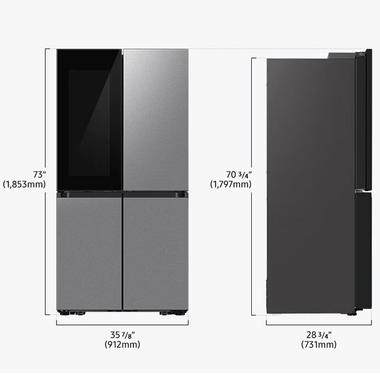 Frigorífico Americano Samsung RF65DB970E22EF Negro (1)