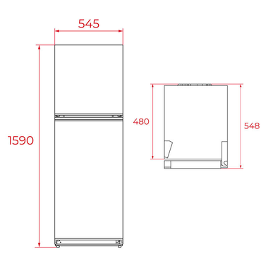 Frigorífico 2 Puertas Teka RTF3210 Blanco (1)