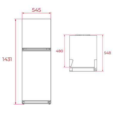 Frigorífico 2 Puertas Teka RTF2510 Blanco (1)