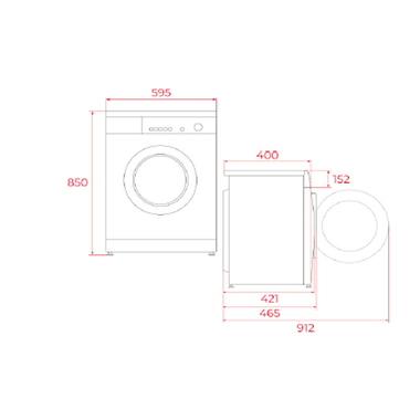 Lavadora Teka WMK10620 6Kg (1)