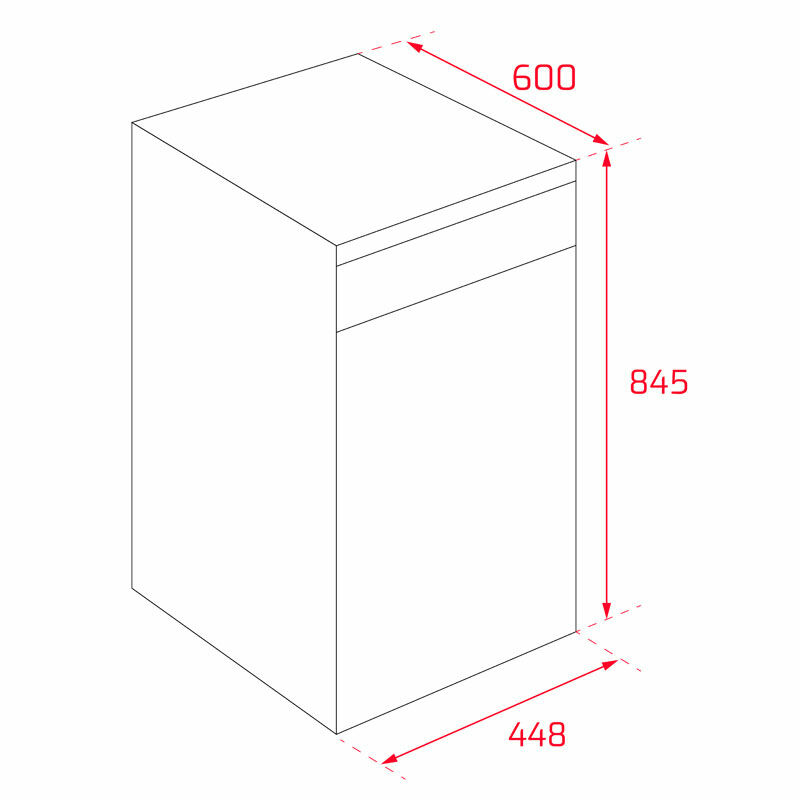 Lavavajillas Teka DFS44750 45 cm (1)