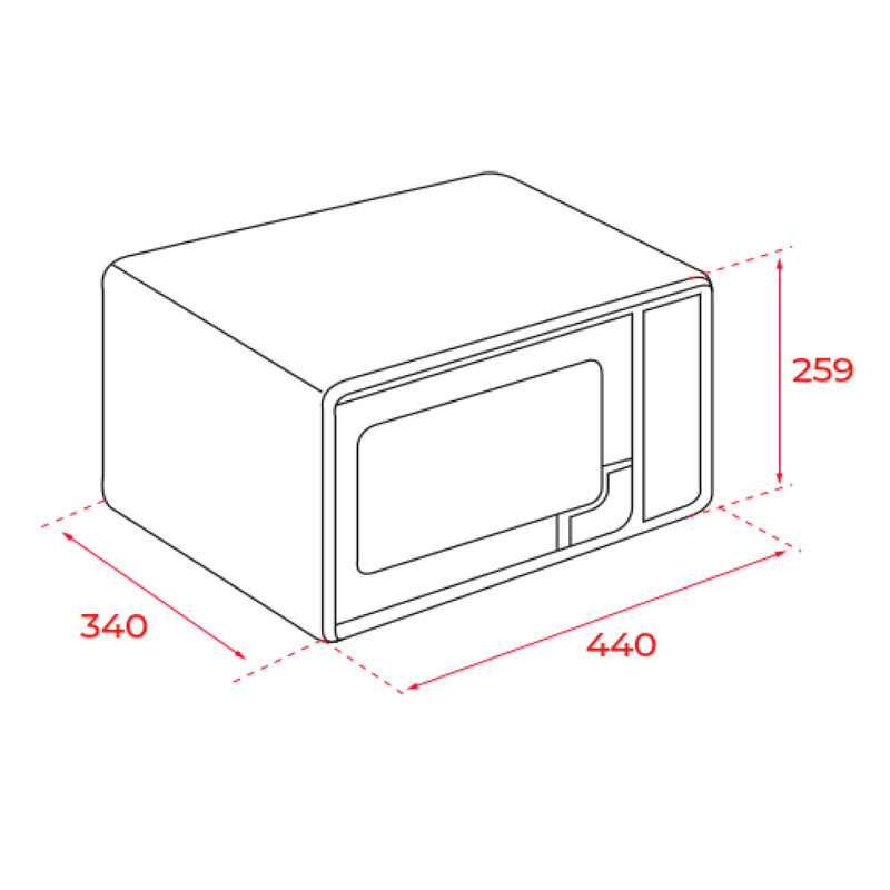 Microondas Teka MWEFS20G Blanco (1)