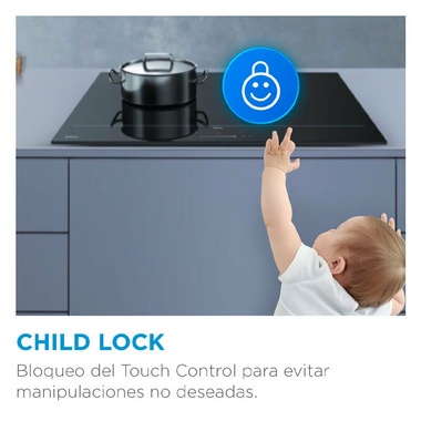 Placa Inducción Midea MIH740T467K0 32 cm (7)