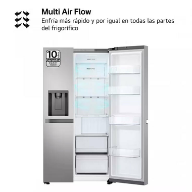 Frigorífico Americano LG GSLC40PYPE Inox (7)