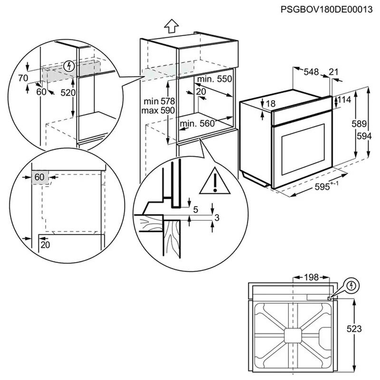 Horno Electrolux EOF6P77X Inox (1)