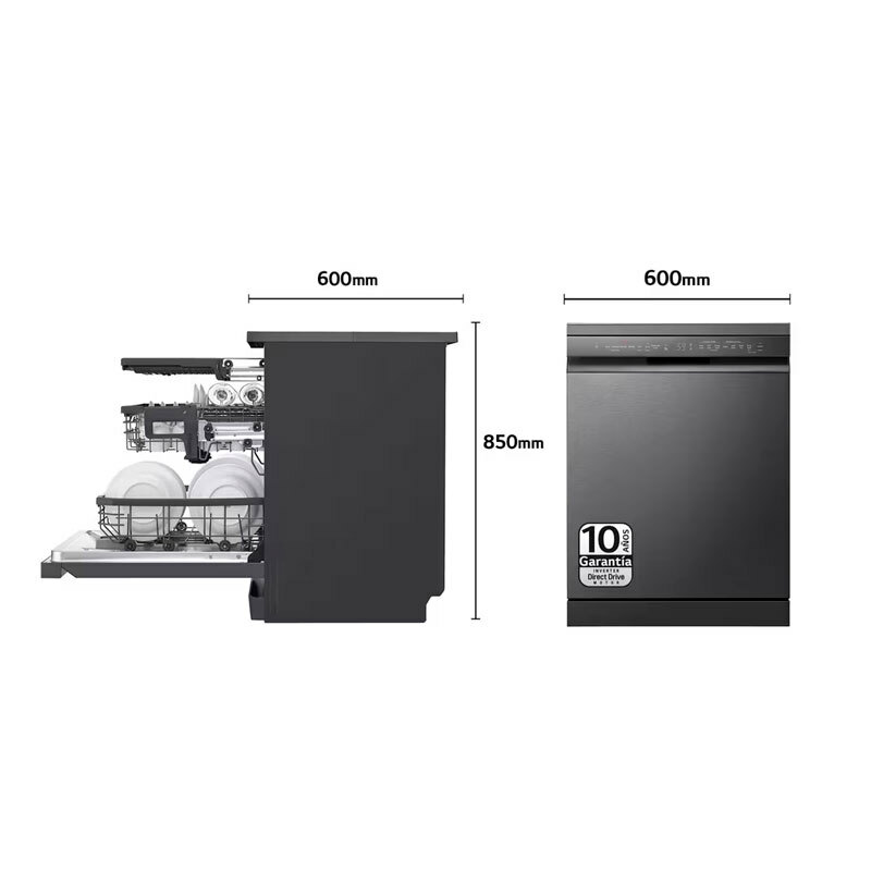Lavavajillas LG DF365FMS 60 cm (1)