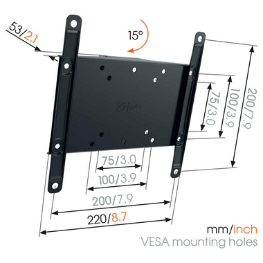 Soporte TV Vogels MA2010 19" a 43" (1)