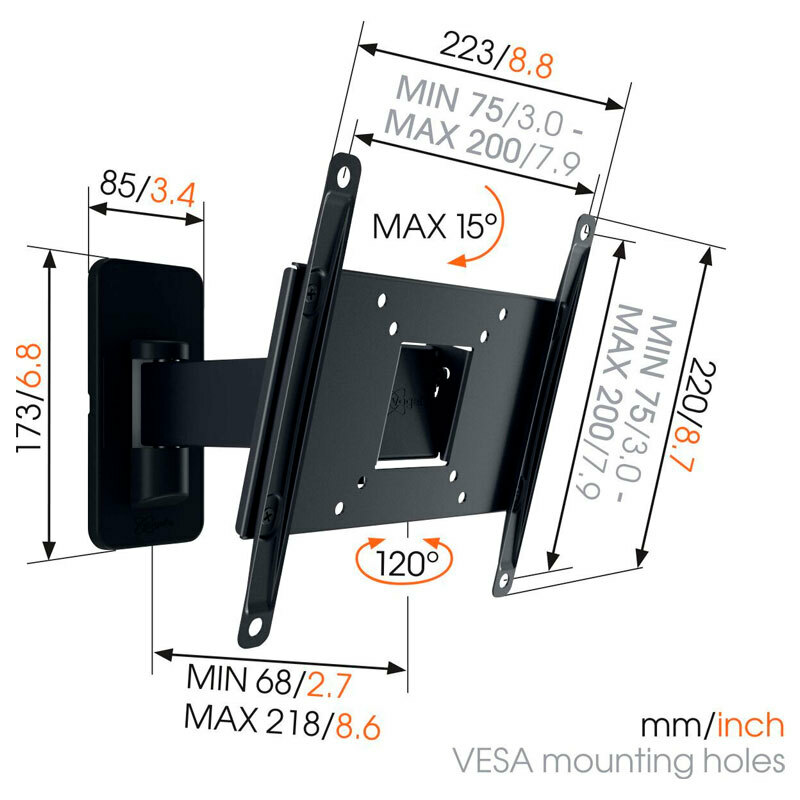 Soporte TV Vogels MA2030 19" a 43" (1)