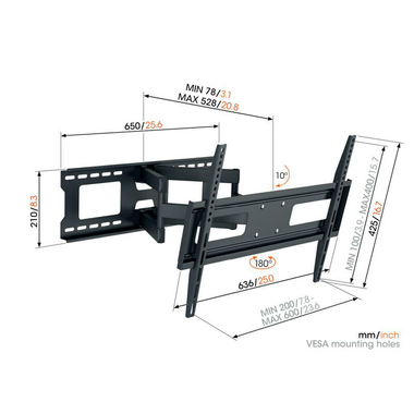 Soporte TV Vogels MA4040 40" a 77" (1)
