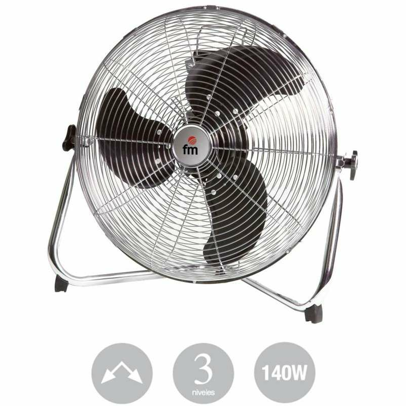 Ventilador FM F45 Semi Industrial Cromado
