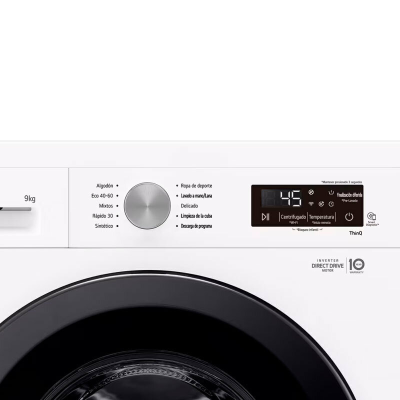 Lavadora LG F4X1009NWK 9Kg (4)