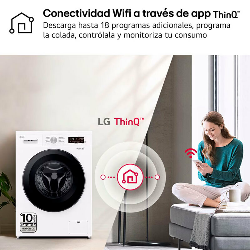 Lavadora LG F4X1009NWK 9Kg (6)