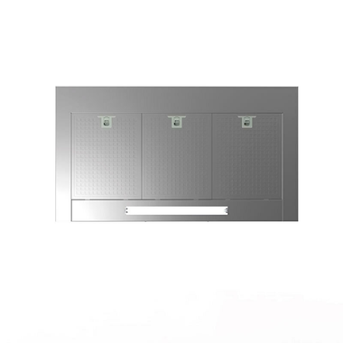 Campana decorativa Esquina Cata Gala R Inox 90 cm (2)