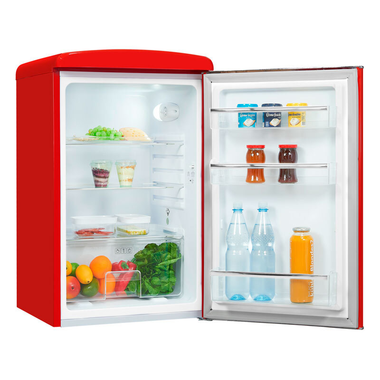 Frigorífico 1 Puerta Exquisit RKS120-V-H-160E Rojo (3)