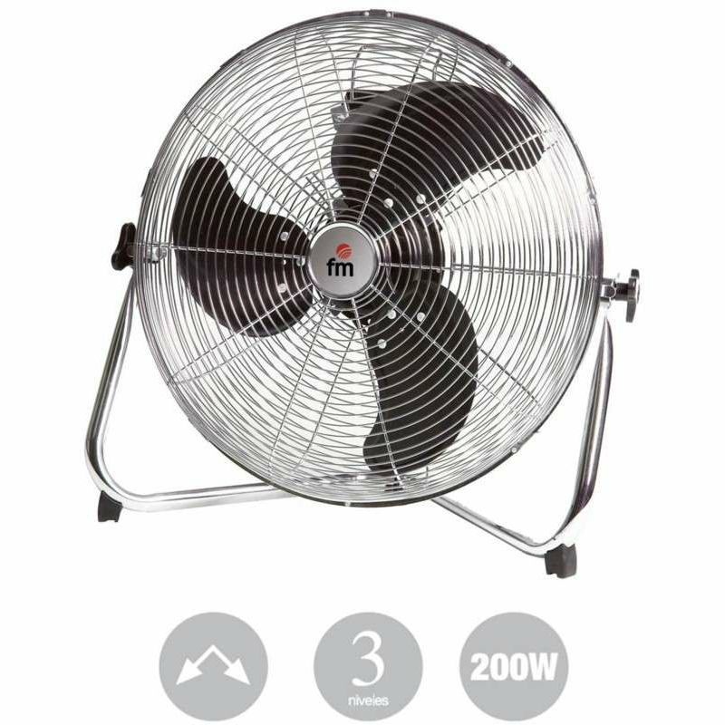 Ventilador FM F50 Semi Industrial Cromado
