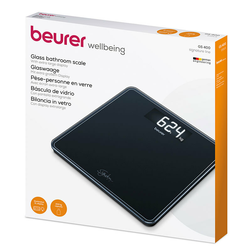 Báscula eléctrica Beurer GS 400 Negro (3)