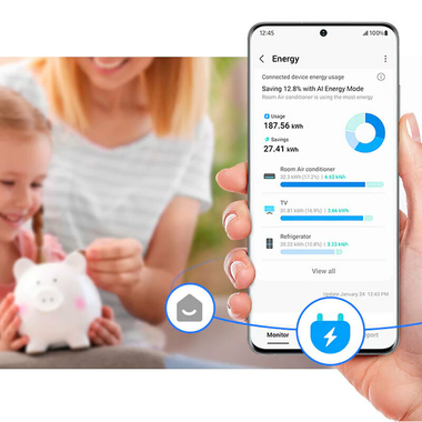 Frigorífico Combi Samsung RB38C7AGWS9/EF Inox (7)