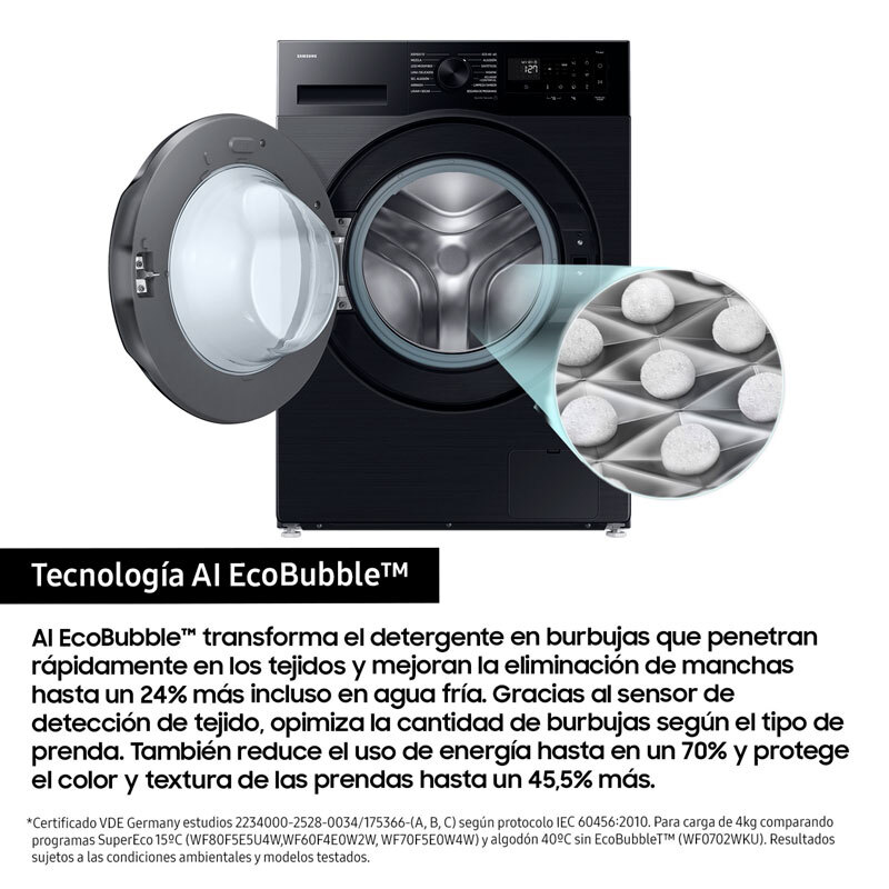 Lavasecadora Samsung WD11DG5B15BBEC 11Kg (6)