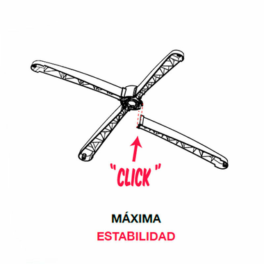 Ventilador FM PX40 Pie Blanco (1)