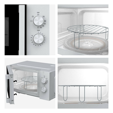 Microondas Hisense H20MOWP1HG Negro (3)