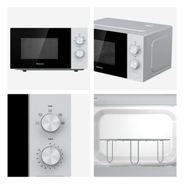 Microondas Hisense H20MOWP1 Blanco (3)