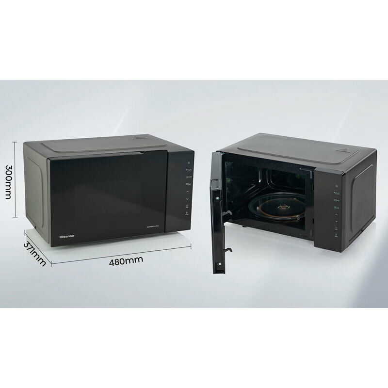 Microondas Hisense H23MOBS5HG4 Negro (1)