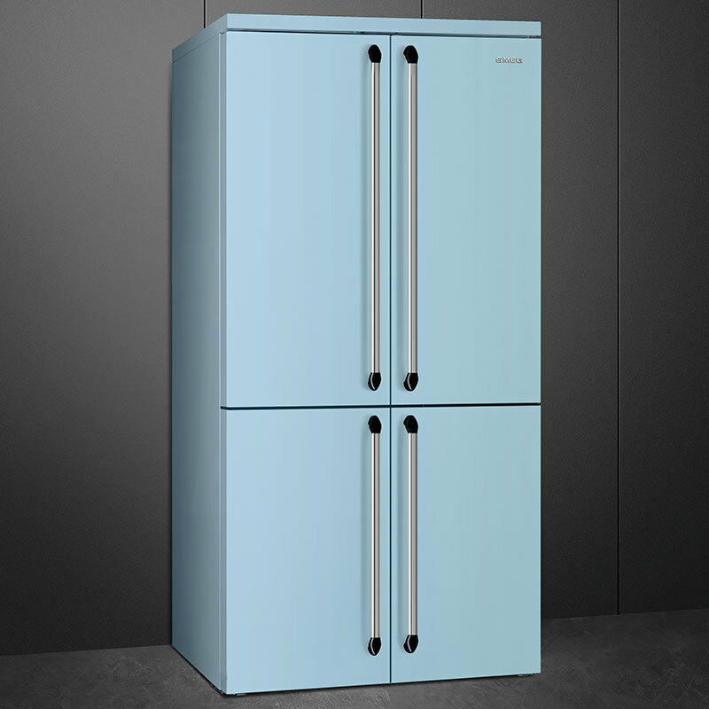 Frigorífico Americano Smeg FQ960PB6 Azul (3)