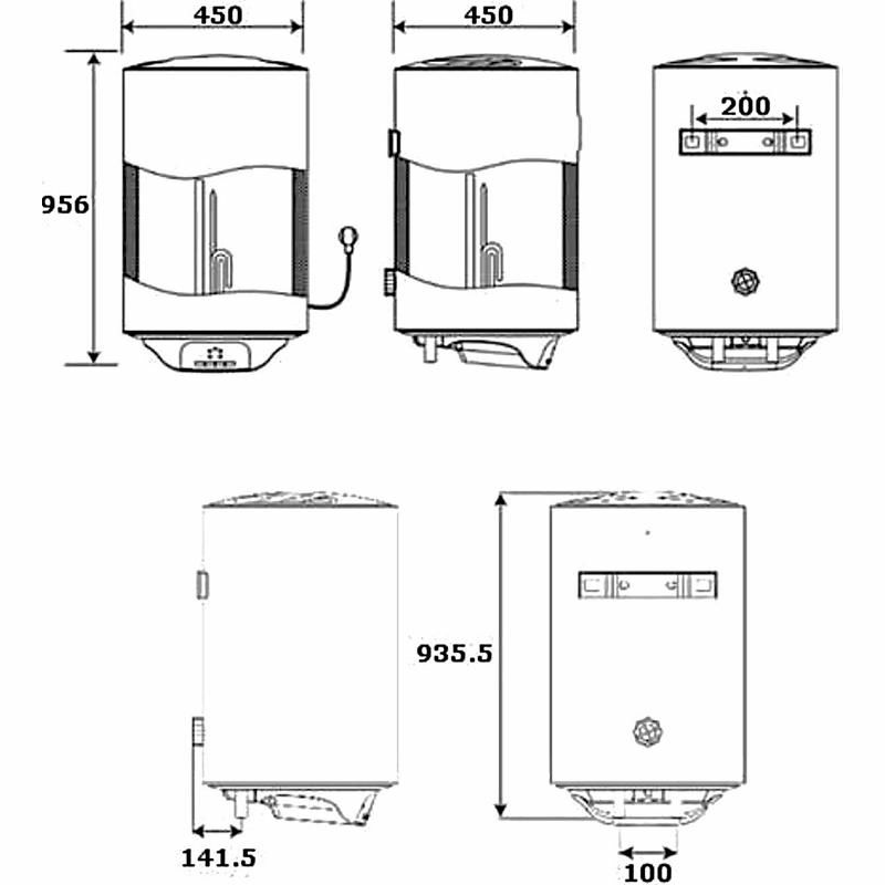 Termo Teka SMART EWH100VE-D (1)