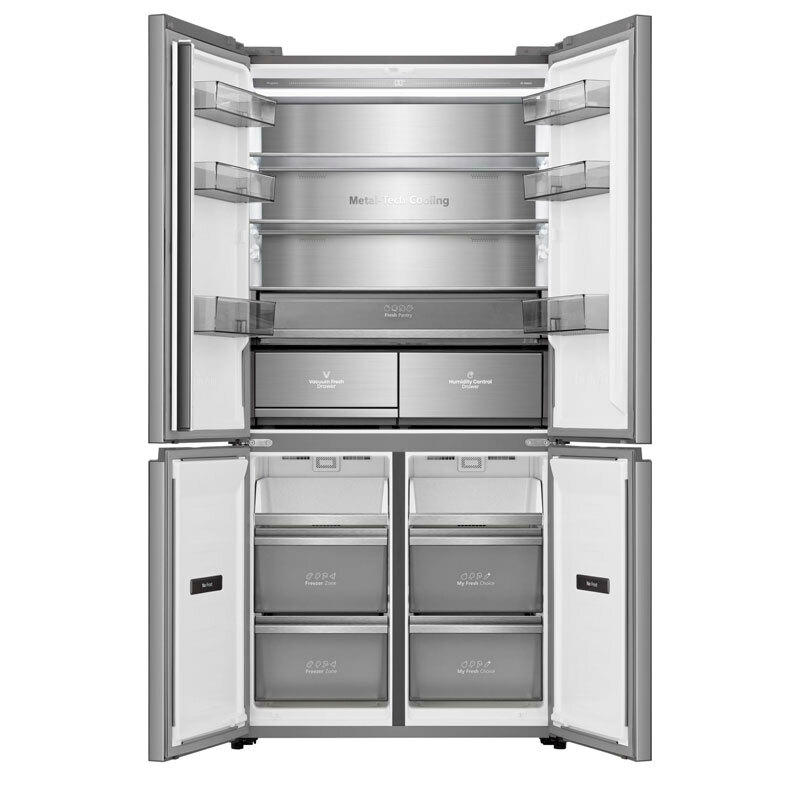 Frigorífico Americano Hisense RQ5P605NSVE Inox (3)