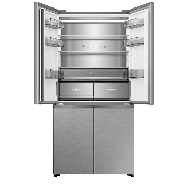 Frigorífico Americano Hisense RQ5P605NSVE Inox (4)