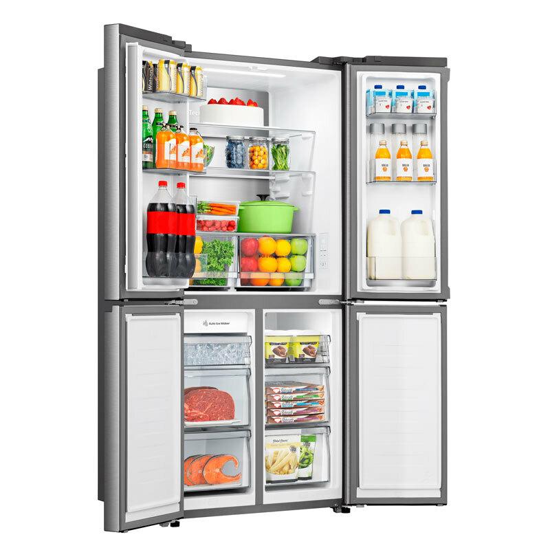 Frigorífico Americano Hisense RQ5P470SYID Inox (1)