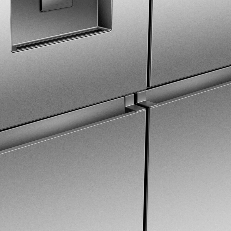 Frigorífico Americano Hisense RQ5P470SYID Inox (6)