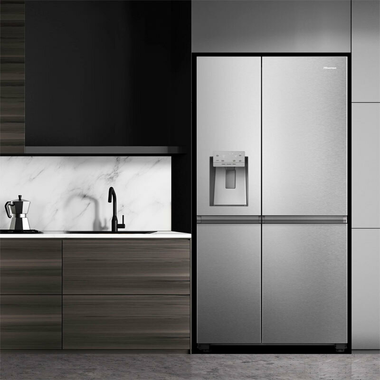 Frigorífico Americano Hisense RS818N4IIE1 Inox (3)