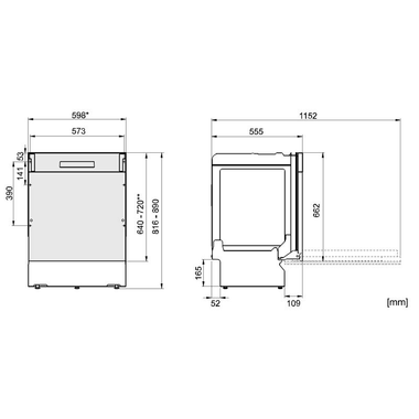 Lavavajillas integrable Hisense HV16D5 60 cm (1)