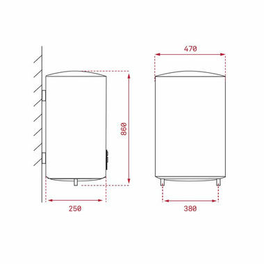 Termo Teka EWH50D SLIM Blanco (1)
