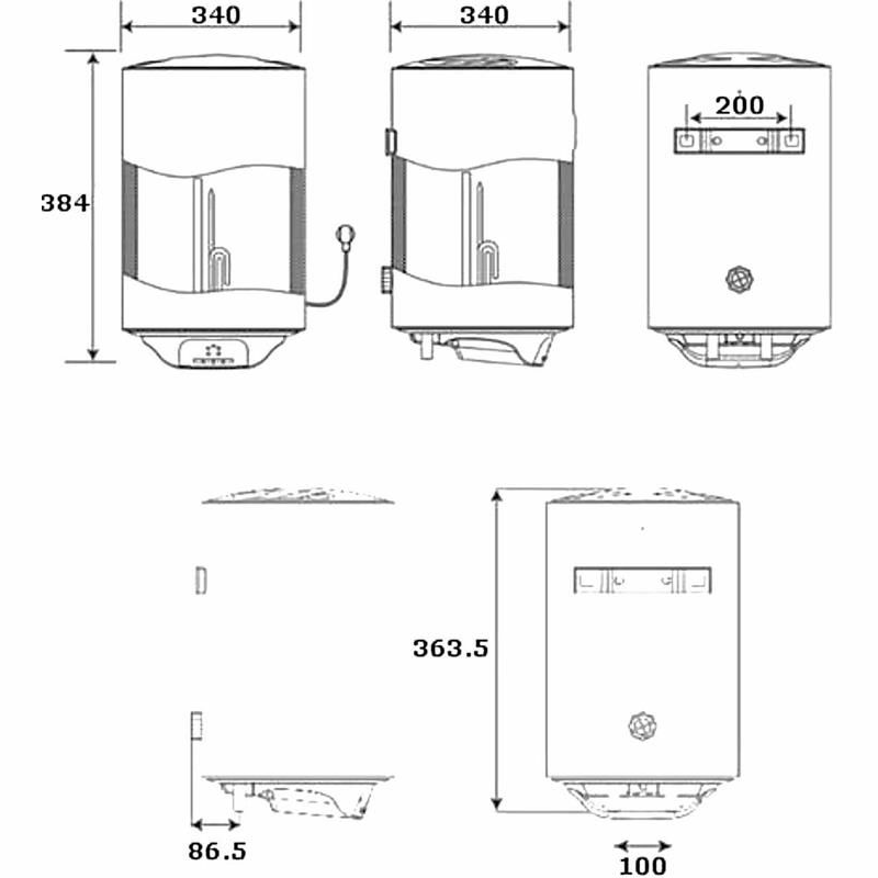 Termo Teka SMART EWH15VE-D (1)