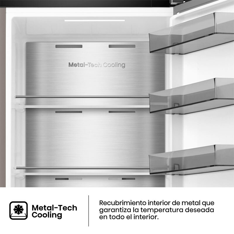 Frigorífico 1 Puerta Hisense RL3K370SAIE Inox (9)