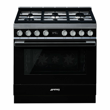 Cocina Smeg CPF9GPBL 90 cm