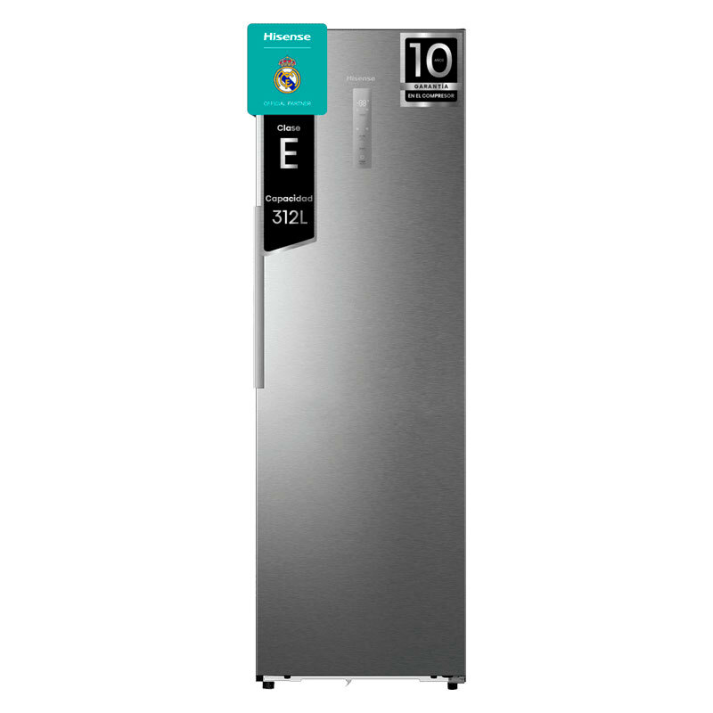 Congelador 1 Puerta Hisense FT3K310SAIE Inox