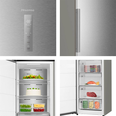 Congelador 1 Puerta Hisense FT3K310SAIE Inox (6)