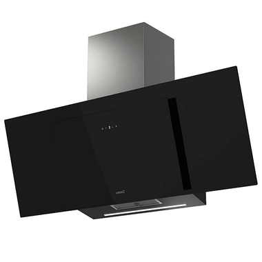 Campana decorativa Cata Thalassa Pro 1200 GBK Cristal Negro 120 cm