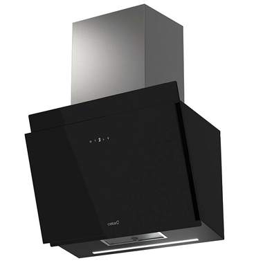 Campana decorativa Cata Thalassa Pro 600 GBK Cristal Negro 60 cm