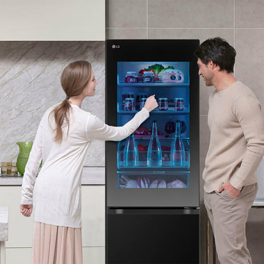 Frigorífico Combi LG GBG5160CEV Acero Negro (4)