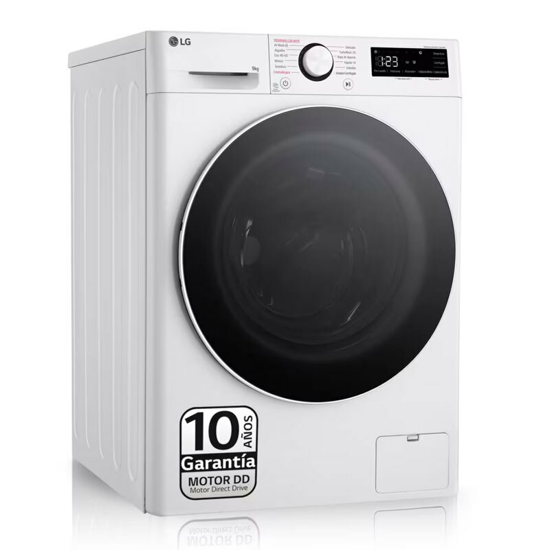 Lavadora LG F4WR6009A0W 9Kg